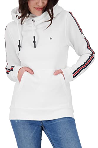 Alife and Kickin damska bluza z kapturem, biała, XS
