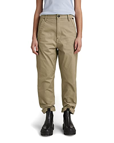 G-STAR RAW Boyfriend damskie spodnie chinosy, beżowy (Dk Lever D20070-c072-b416), 26W