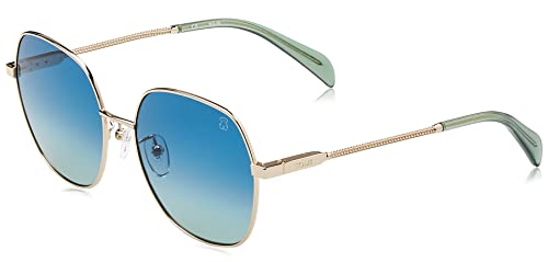 TOUS Okulary damskie, Shiny Light Gold, 56