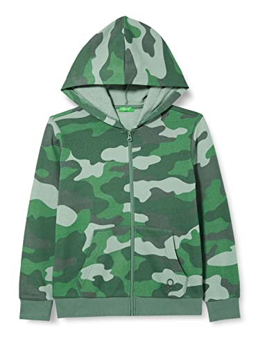 United Colors of Benetton Bluza chłopięca, Verde a Fantasia 65 V, S