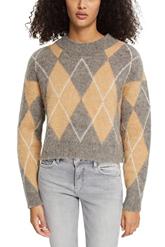 ESPRIT Damski sweter 092EE1I336, 288/SAND 4, L