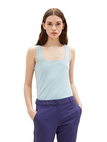 TOM TAILOR Damski Top 1035393, 30463 - Dusty Mint Blue, XS