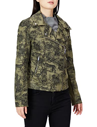 Desigual Kurtka damska 20WWEWAT402346, zielona, 44, zielony, L