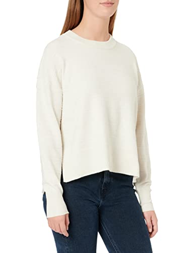 VERO MODA Damski sweter z dzianiny VMDOLLY LS O-Neck Blouse GA Boo, Brzoza/szczegóły: w melanż, M