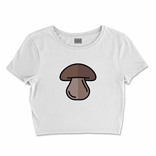 Bona Basics, Koszulka damska z nadrukiem cyfrowym,%100 bawełna, biała, casualowa, topy damskie, rozmiar: XL, biały, XL Krótki