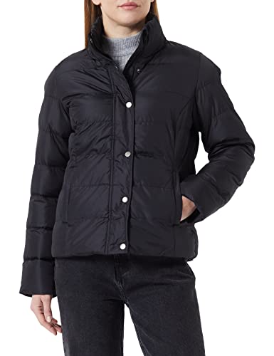 Blue Seven Damska kurtka pikowana, czarna, 38