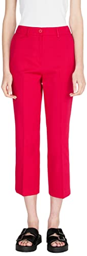 Sisley Spodnie damskie, fuksja 39c, 34