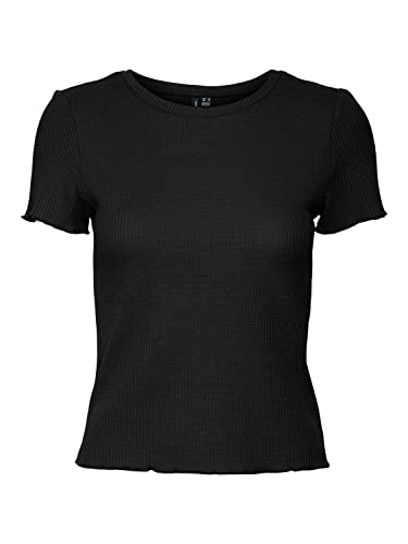VERO MODA Vmemma SS Top Noos koszulka damska, czarny, XXL