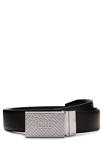 BOSS Pasek męski, Black4, jeden rozmiar