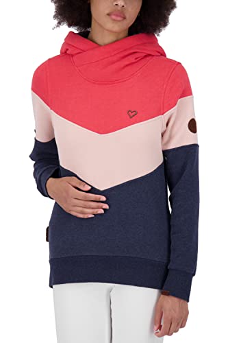 Alife and Kickin damska bluza StanaAK A bluza damska bluza z kapturem bluza sweter sweter XS-XXXL, morska melanż, granatowy melanż