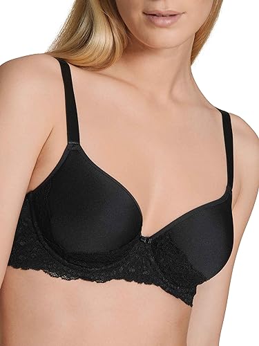 CALIDA Damski biustonosz Sensual Secrets, czarny, normalny