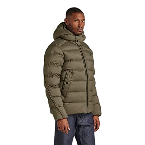 G-STAR RAW G-Whistler męska kurtka z kapturem, Brązowy (turf D20100-D199-273), L