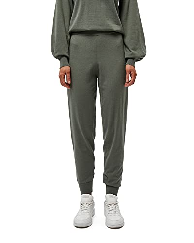 Peppercorn Damskie spodnie z dzianiny Cindy, Zielony wieniec laurowy, XL