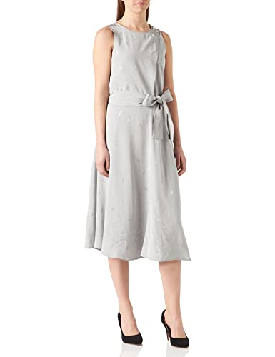Armani Exchange Damska sukienka z logo jaquard, pas w talii