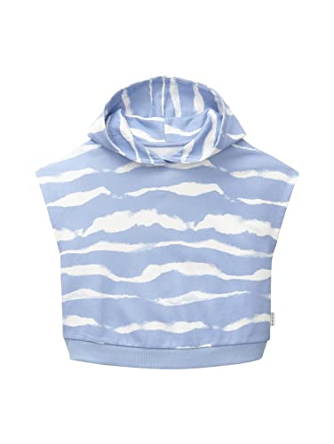 TOM TAILOR Dziewczęca 1036135 Bluza dziecięca, 31720-Blue Heron Tie Dye Stripe, 140, 31720 - Blue Heron Tie Dye Stripe, 140 cm
