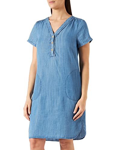 Part Two Damska sukienka Kaminaspw Dr Dress, średni niebieski denim, Średni niebieski dżins, 34 PL