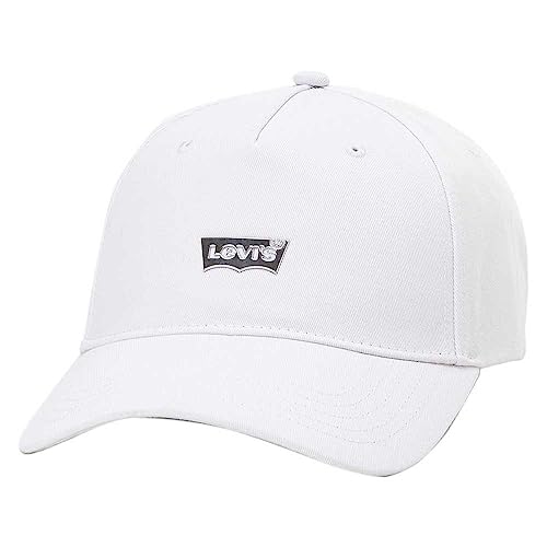Levi's Metallic HOUSEMARK Logo Czapka Mieszana, biały, rozmiar uniwersalny