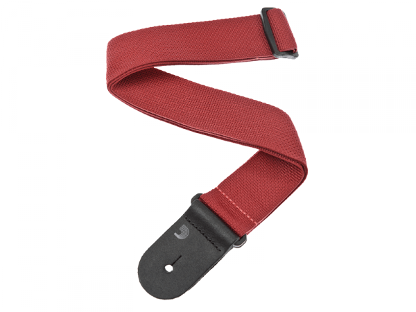 D'Addario PWS101 Pasek gitarowy czerwony