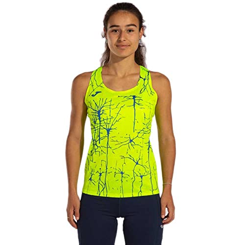 Joma Damska koszulka z krótkim rękawem, Amarillo Flúor, 4XS