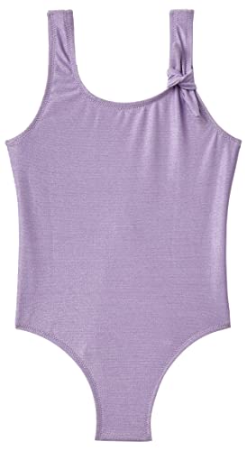 United Colors of Benetton Dziewczęcy jednoczęściowy kostium kąpielowy 3h6g0i00d, fioletowy 6n8, 2 lata, Fioletowy 6n8, 24 Miesiące