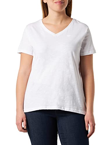 Koszulka damska 4F Tsd352 Tshirt, biały, XXL, biały, XXL