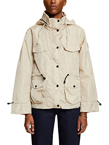 ESPRIT Collection Damska kurtka 023EO1G318, 260/LIGHT taupe, M, 260/Light Taupe, M