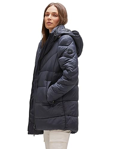 Street One Damska kurtka pikowana, Gravity Blue, 36