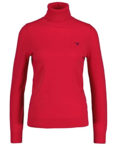 GANT Damski sweter z golfem MD. Extrafine Lambswool Rollneck Pulower, Sunset PINK, L