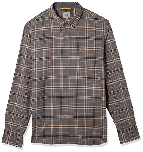 camel active Męska koszula 409110/8S10, szary (Stone Grey), M