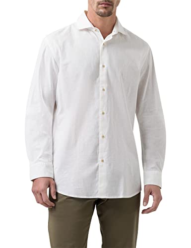 Pierre Cardin Męska koszula Kervin, Brilliant White, XXL, brylantowy biały, XXL