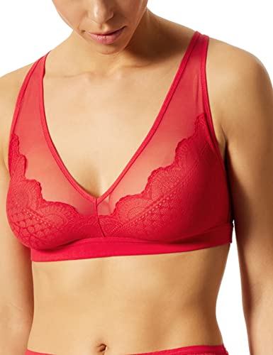Schiesser Damskie ramiączka biustonosza Soft, czerwony 1, 70B
