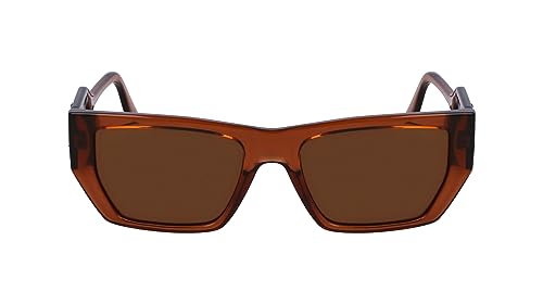 KARL LAGERFELD KL6123S Okulary przeciwsłoneczne, jasnobrązowe, jeden rozmiar, jasnobrązowy, rozmiar uniwersalny