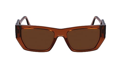 KARL LAGERFELD KL6123S Okulary przeciwsłoneczne, jasnobrązowe, jeden rozmiar, jasnobrązowy, rozmiar uniwersalny