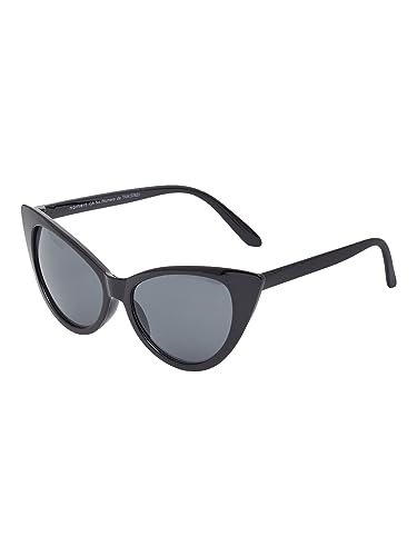 NAME IT Nkffimone okulary przeciwsłoneczne dla dziewcząt, czarny, jeden rozmiar