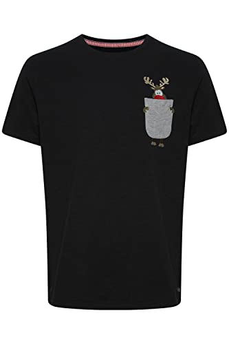 Blend Męski t-shirt s/s, 194007/czarny, XXL