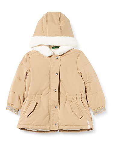 United Colors of Benetton Kurtka dla dziewczynek, Pożar 393, 82 cm