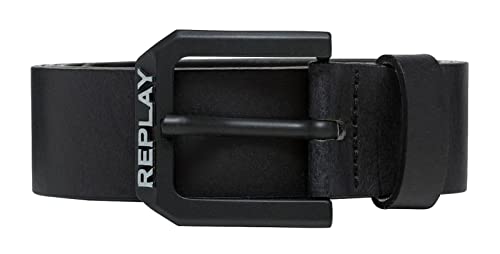 Replay Męski pasek AM2657, 098 czarny, 105, 098 BLACK