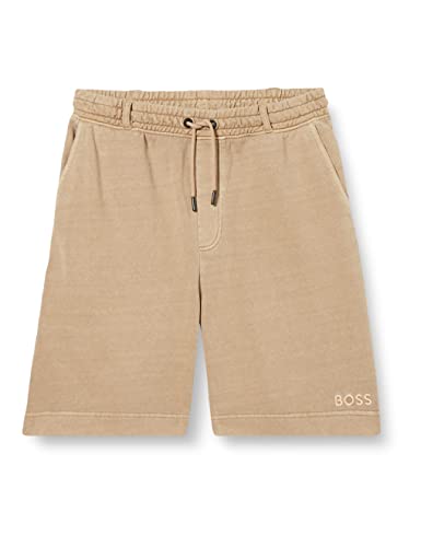 BOSS Spodnie męskie Seneon Jersey, Medium Beige263, 3XL