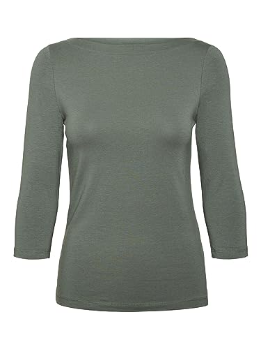VERO MODA Damska koszulka z długim rękawem, Laurel Wreath, M