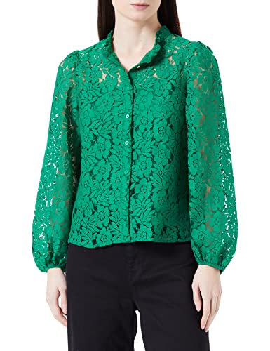 ONLY Onlarlo Ls Frill Lace Shirt WVN bluzka damska, Pierwsza herbata, XS