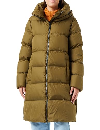 Geox Kurtka damska w camei, ciemnooliwkowy, 54