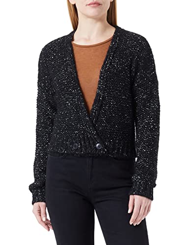Sisley Damski sweter L/S 1057M600X Cardigan Sweater, czarny 700, M