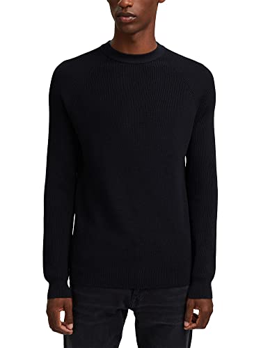 Esprit Sweter Męski, 001/Czarny, S