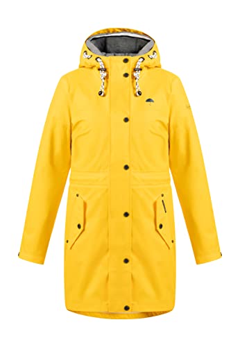 Schmuddelwedda Płaszcz przeciwdeszczowy damski 3 w 1 34323359, żółty, S