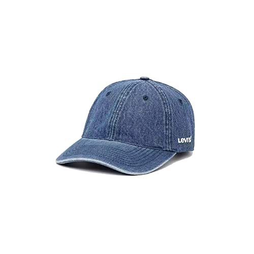 Levi's Levis Stopka i akcesoria Essential Cap Headgear, niebieskie dżinsy, jeden unisex, Dżinsy niebieskie, rozmiar uniwersalny