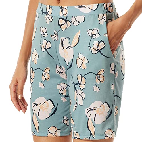 Schiesser Bermudy damskie od piżamy, Mehrfarbig, 34