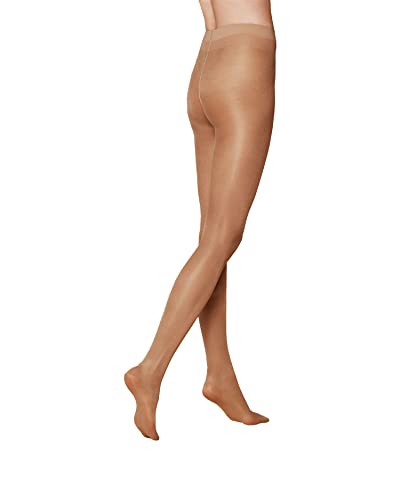 Kunert Satin Look 20, Przezroczyste pończochy damskie, Beżowy (Candy 0250), 34-36