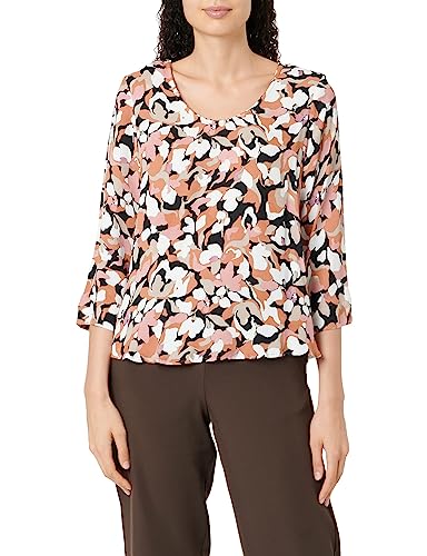 s.Oliver BLACK LABEL Bluzka damska, szara/czarna, 40