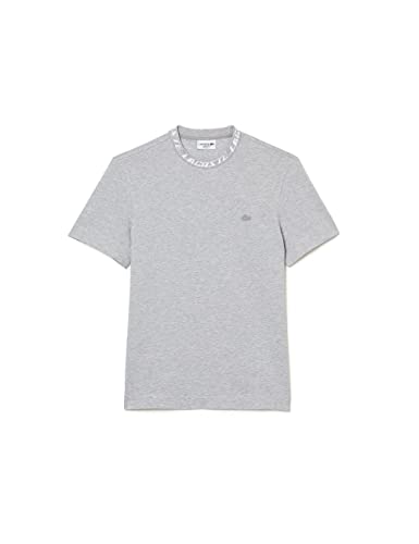 Lacoste T-shirt męski, Srebrna Chiny, 4XL