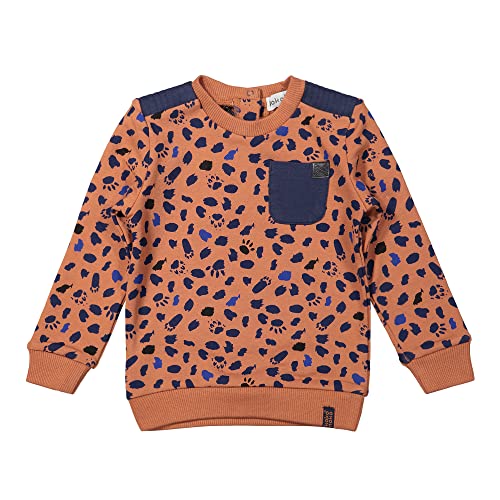 Koko Noko Bluza chłopięca, Camel + granatowy, 0 miesięcy